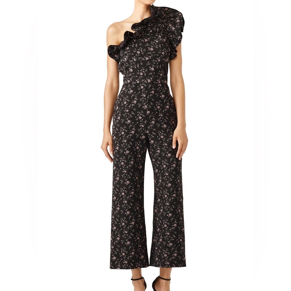 Rebecca Taylor One Shoulder Jumpsuit
